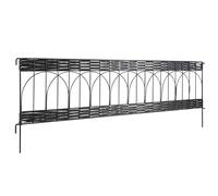 Windhager 01595 Bordure Arche PVC/Métal Noir 35 x 100 cm