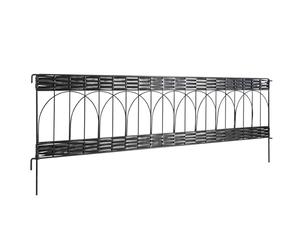 Windhager 01595 Bordure Arche PVC/Métal Noir 35 x 100 cm