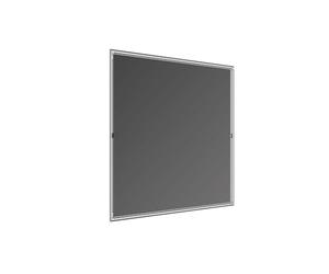 Windhager 03286 Moustiquaire et fenêtre de Cadre de Protection Solaire, réduit la lumière du Soleil, moustiquaire avec Cadre en Aluminium pour fenêtre, kit à Monter soi-même, 140 x 150 cm, Blanc