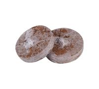 Windhager 04342 Terre de Noix de Coco pressée, Marron, 3,5 x 3,5 x 1 cm x 100 pièces