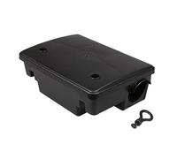 Windhager 05056 Boîte 2 en 1 pour Souris et Rats Piège à Souris et Rats Boîte à appât pour Souris et Rats 19 x 25,5 x 10 cm Noir