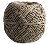 Windhager 06105 Corde de Jardin en Lin pour Loisirs créatifs, Corde de Jute, Corde décorative, Produit Naturel Pur, 80 m x 1,5 mm