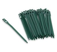 Windhager - 06218 - Attache-plante, vert, 130 mm, lot de 50
