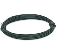 Windhager 06238 Fil de Fleur de Jardin Fil de Liaison Fil pour Plantes Fil d'Artisanat Galvanisé Revêtement Vert 20 m x 2 mm