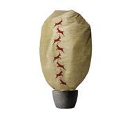 Windhager 06886 Bâche de protection en non-tissé pour l'hiver Protection contre le froid et le gel Motif cerf Taille XXL 1,4 x 2 m Beige
