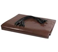 Windhager 07047 Bâche de Protection pour Balcon Grammage 210 g/m² 0,8 x 5 m, Marron