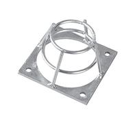 Windhager 07471 Protection Contre Les Voleurs de nids pour nichoirs - Protection sûre Contre Les Trous d'avion - Protection Contre Les Pics - Accessoire pour nichoir - 7 x 7 x 4 cm - Galvanisé