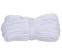 Windhager 10709 Corde de Fixation pour Voile d'ombrage en polypropylène 10 m x 4 mm Blanc L