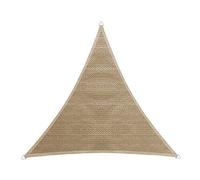 Windhager 10752 Capri Voile d'ombrage en Triangle 5 x 5 m (cuise) Protection Solaire pour Jardin et terrasse, résistant aux UV et aux intempéries