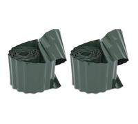 Windhager 5389 Bordure de pelouse 15 cm x 9 m Vert (Lot de 2)
