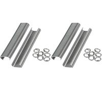 Windhager Anneau métallique galvanisé (Lot de 2)