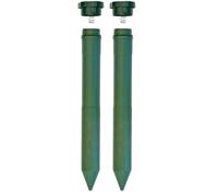 Windhager Anti-Taupes & campagnols Classic, campagnols Répulsif Souris et Taupe, Vert, Portée Jusqu'à 600 m², 02140 (Lot de 2)