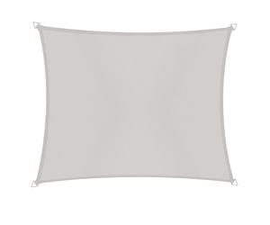 Windhager Auvent SunSail CANNES Rectangle 4x5m - Crème-Gris