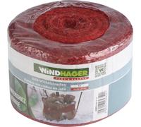 Windhager Bande de Jute enroulées, Protection hivernale, 10 cm x 25 m, Rouge 05852