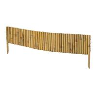 Provence Outillage Windhager 06491 Typ3 Bordure de pelouse en Bambou 35 x 100 cm, Marron