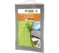 Windhager Pare-Vue pour Balcon Malta, Protection visuelle, Protection Contre Le Vent, Pare-Vue pour Balcon, Gris argenté, 5 x 0,9 m