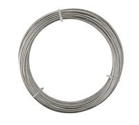 Windhager Câble en Acier Inoxydable pour Le Montage et la Tension des Stores et des Stores, 14 m x 2 mm, 10822