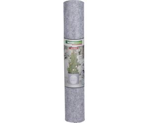 Windhager cache-pot décoratif en feutre "Hello Winter" L - 161 x 40 x 0,3 cm - gris/blanc - protection hivernale pour plantes en pot - protection contre le froid et le gel - avec fermeture velcro