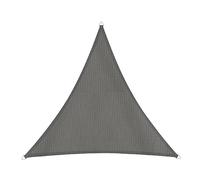 Windhager Cannes 10716 Voile d'ombrage Triangulaire 5 x 5 m (Isoscel) Protection Solaire pour Jardin et terrasse Résistant aux UV et aux intempéries Anthracite