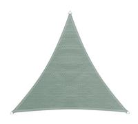 Windhager Capri 10765 Auvent Triangulaire isocèle de Protection Solaire pour Jardin et terrasse Résistant aux UV et aux intempéries Vert Olive 4 x 4 m