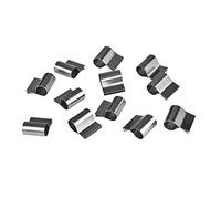 Windhager Clips de fixation en acier inoxydable, couvercles de puits de lumière, couvercles de sous-sol, clips, kit de fixation, lot de 12, Z19, 03779, 1 x 1,5 x 1,7 cm