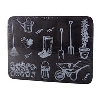 Windhager Coussin pour Genoux Motiv - Anthracite - Coussin de Sol, Coussin Genoux, Tapis Exterieur, genouillères - Protège-Genoux de Jardinage, Le Yoga, Le Travail - avec poignée de Transport