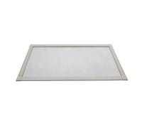 Windhager Couverture de puits de lumière télescopique, 80 - 140 cm x 40 - 60 cm, cadre en aluminium et tissu en acier inoxydable, Couverture de puits de cave, grille de protection de puits de cave