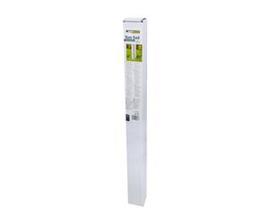 Windhager Douille de Sol de qualité supérieure, Fixation du mât d'ombrage Premium, Plaque de Sol, Support de Poteau, résistant au Gel, Longueur du Manchon 90 cm, 10707, argenté