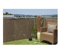 Windhager Ecran Brise-Vue Aeris Occultation 85% - 0,9x5m - Brun Foncé