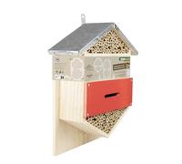 Windhager hôtel à Insectes Hexagon - Bois et Bambou - abris à Abeilles, nichoir, hôtel à Insecte Bois - Insectes pour Abeille, Coccinelle, Abris pour Abeilles et nichoirs à Suspendre