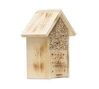 Windhager Hôtel à Insectes ZUR Post, Maison à Insectes, Lieu de Nidification, Protection pour de Nombreux Insectes utiles, en Bois Massif, 12 x 20 x 27 cm, 06971, Bois