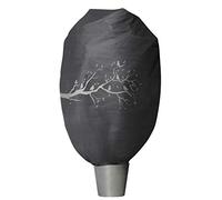 Windhager Housse d´hivernage motif d'oiseaux, protection antigel contre le froid, polaire de jardin, taille XXL, 1,4 x 2 m, anthracite, 07399