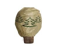 Windhager Housse de protection en non-tissé pour sapin de Noël Beige Taille XL 1,1 x 1,2 m