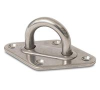 Windhager 06717 Pontet en Acier Inoxydable Argent 50 x 80 mm