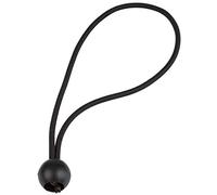 Windhager 07383 Lot de 20 tendeurs en Caoutchouc pour bâches, tonnelles et bannières Noir 21 cm