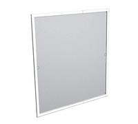 Windhager Moustiquaire Cadre Flexi Fit Pour Fenetres, Fenêtres télescopiques sans scies, 130 x 150 cm, blanc, - 03631
