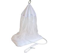 Windhager Moustiquaire ciel de lit anti-insectes 1–2 pers. 2×8,5 m Blanc