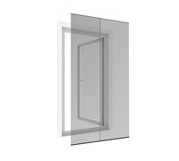 Windhager Moustiquaire pour porte Basic 04507 - Anthracite - 100 x 210 cm Noir