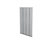 Windhager Moustiquaire Rideau Basic, Rideau de Porte à Moustiquaire, 100 x 220 cm, Anthracite