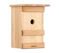 Windhager Nichoir Birdy, Silo à Nourriture pour Oiseaux, Nichoir, Incubateur, Nichoir pour Oiseaux, 06961, Marron