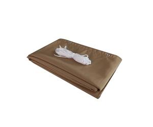 Windhager Pare-vue pour balcon Malta, protection visuelle, protection contre le vent, pare-vue pour balcon, kaki, 5 x 0,9 m