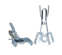 Windhager Piège à campagnols Claw, Piège à Bouton-Pression, Attraper des campagnols Facilement, Robuste et Durable, 05354, Gris