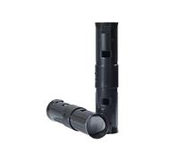 Windhager Piège à Taupes & campagnols Tube, Siphon à Tube pour Piège Vivant, Attrapez Simplement Les Taupes et Les campagnols, Noir, 05363