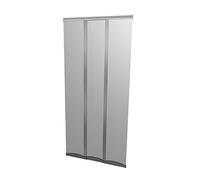 Windhager protection anti-moustiques hDM porte de saloon comfort 95 x 220 cm (gris)