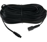 Windhager 08020 Câble de rallonge, câble de Connexion pour répulsif Anti-campagnols et Souris, 20 m, Noir