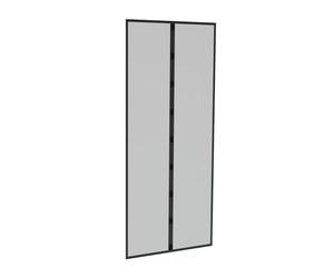 Windhager Rhino Insect Screen Moustiquaire rideau de porte à fermeture magnétique, noir, 95 x 215 cm, 03798
