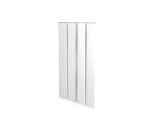 Windhager Rideau moustiquaire de porte, Moustiquaire Rideau Basic, Rideau de Porte à Moustiquaire, 100 x 220 cm, Blanc