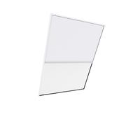Windhager Store Plissé pour Fenetres de toit 2en1 Expert, individuellement découpable, 110 x 160 cm, blanc, 04335