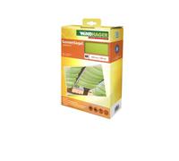 Windhager Voile d'ombrage Coulissante sur Câbles, Voile Pare-Soleil pour la Technique de Tension de Corde, Voile de Protection Solaire Idéale pour Pergola Ou Véranda, 4, 2 x 1, 4 m, Vert Pomme, 10882