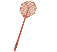 WINDHAGER WERKA Pro Tapette à Mouche Ergonomique en Plastique, Longueur 45 cm, Design Octogonal, Efficace pour Éliminer Les Insectes Volants, Couleurs Aléatoires : Orange, Rose, Jaune, 11 cm.